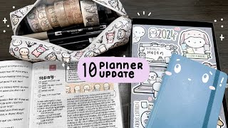 October 2023 Planner Update | Hobonichi & Bullet Journal