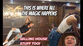J J DA BOSS SELLING HOUSE ITEMS AND SHOWING WHERE THE MAGIC HAPPENS