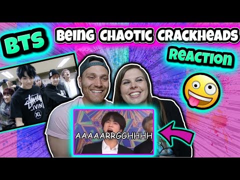 BTS Being Chaotic Crackheads in Award Shows Reaction Video