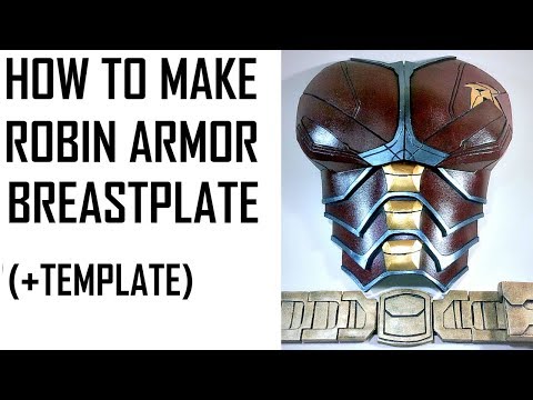 HOW TO MAKE ROBIN ARMOR (BREASTPLATE) TITANS