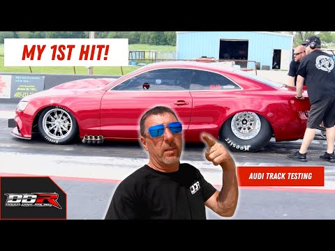 Insane 1st Hit in my New Audi Race Car!