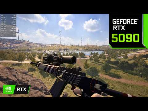 PUBG : RTX 5090 - i9 14900K - 128GB RAM ( 4K Maximum Settings )