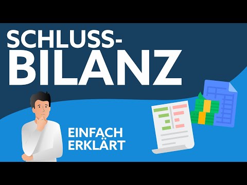 #Schlussbilanz & #Schlussbilanzkonto (SBK) - Einfach erklärt