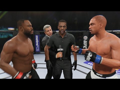 EA Sports UFC 2 Career Mode - Title Fight vs Rashad Evans! Gameplay