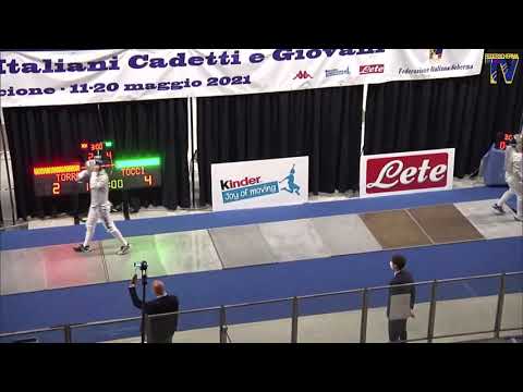 Italian Championships 2021 JMS - L4 - Pietro Torre v Leonardo Tocci