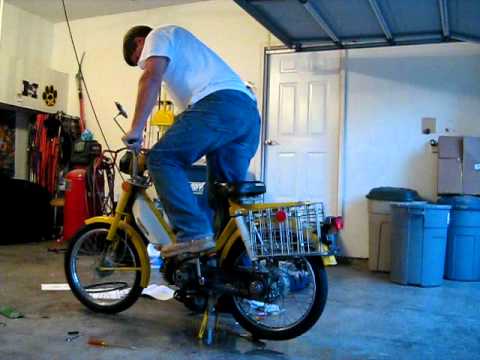 Thumbnail for Honda Hobbit - 1978 PA-50, first start since owning it by Honda PA50