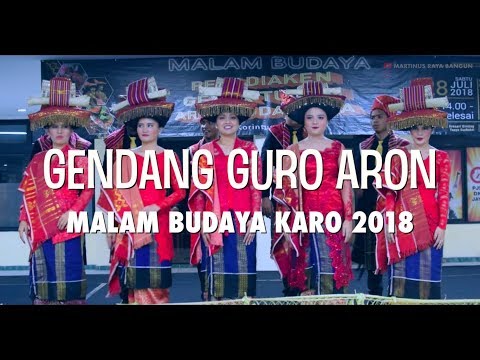 MALAM BUDAYA KARO - GENDANG GURO ARON 2018 PERMATA GBKP RAWAMANGUN (TARIAN KHAS BATAK KARO)