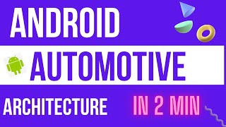 Android Automotive Architecture Explained