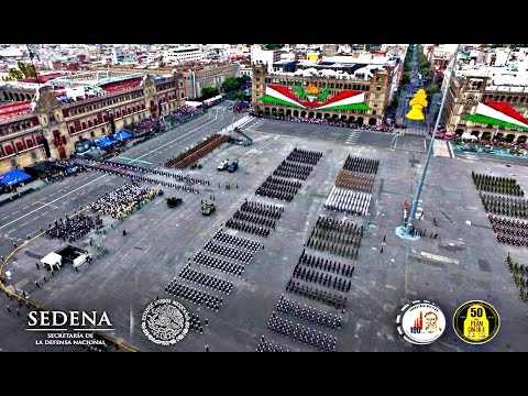 IMPONENTE Desfile Cívico-Militar México 2016