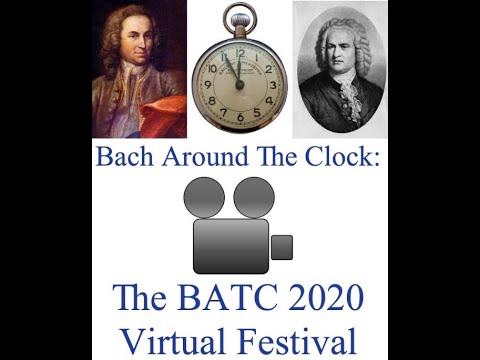 Bach Around the Clock 2021 will be virtual again. It runs March 17-26, and will feature daily performances plus new activities