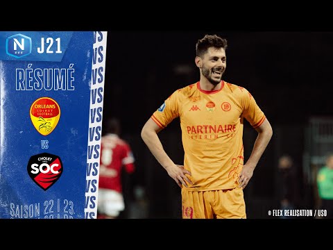J21 | US Orléans-SO Cholet (2-0), le résumé I National FFF 2022-2023