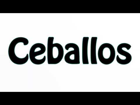 Learn How To Pronounce Ceballos