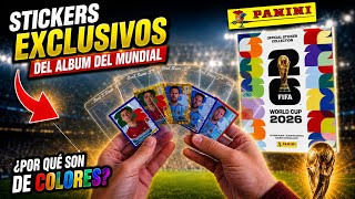 Estos STICKERS del MUNDIAL son UNICOS y aquí te cuento POR QUÉ...