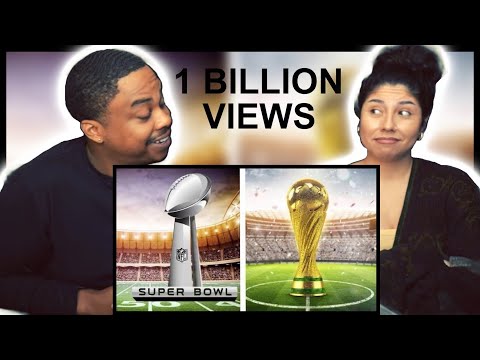 AMERICANS REACT TO WORLD CUP OR SUPERBOWL: WHAT'S BIGGER?