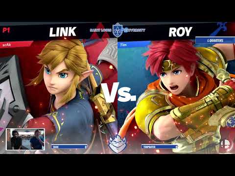 SLU Smash Ultimate Weekly #1:  srAK (Link) vs TimPrater (Roy) Losers Round 7