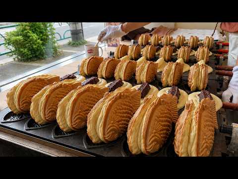How Japan’s Thickest Taiyaki Is Made【Behind the Scenes】