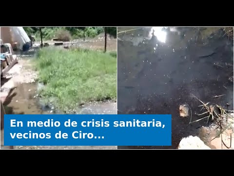 En medio de crisis sanitaria, vecinos de Ciro Redondo viven hace más de un mes rodeados de agua de f