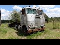 Will it START!? Will he Sell it? 49YR Old White Freightliner..