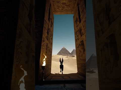 Anubis gets dismantled in a strange way in an alternate universe #anubisart  #ai #egypt ￼
