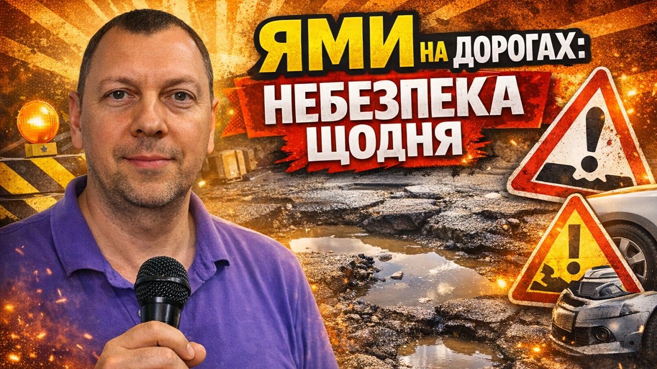 Ями на дорогах. Відповіді на запитання.