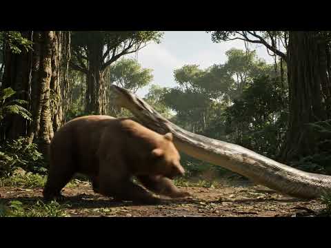 Bear vs Giant Snake – Most Intense Jungle Fight Ever Caught on Camera!