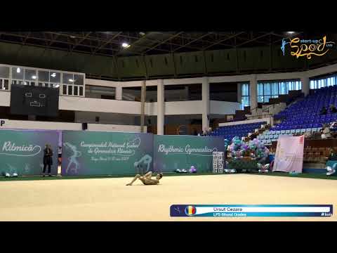 Ursut  Cezara LPS Bihorul Oradea Clubs C Naț  Școlar de Gimnastică Ritmică 2024 Jun II   13 ani2011