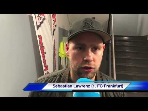 Trainer Martin Przybulewski und Sebastian Lawrenz vom 1. FC Frankfurt vor dem Start in die Oberliga