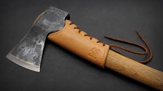 Leather Axe Handle Guard | ROG Handmade