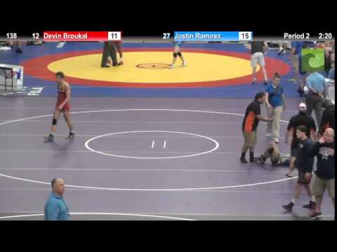138 Devin Broukal vs. Justin Ramirez