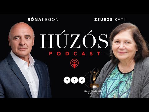 Húzós podcast / Zsurzs Kati – Azokra vagyok a legbüszkébb, akik nem maradtak színészek