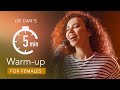 5 Minute Singing Warm-Up (Female Voice) | #DrDan 🎤