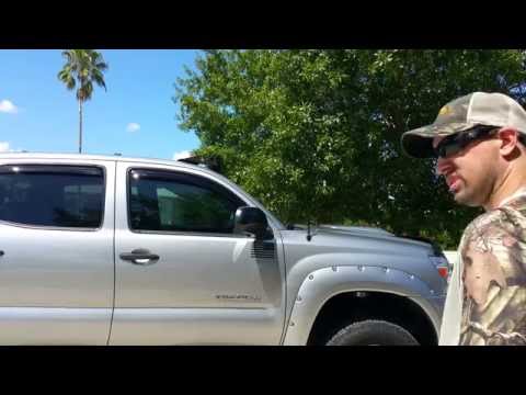 THE 50 INCH LED BAR MOUNT ON MY ROOF 2015 TACOMA XSP-X
