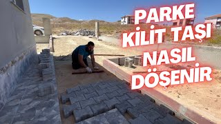 Parke Kilit Taşı Döşeme / Usta Olmaya Gerek Yok