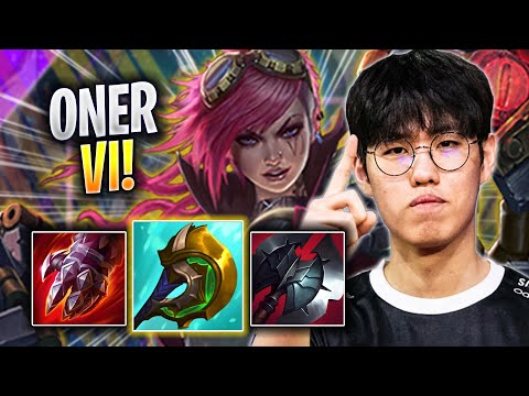 ONER IS A BEAST WITH VI! - T1 Oner Plays Vi JUNGLE vs Lee Sin! | Season 2023
