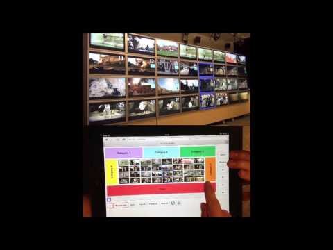 Exploring Large Video Datasets on a Wall Display