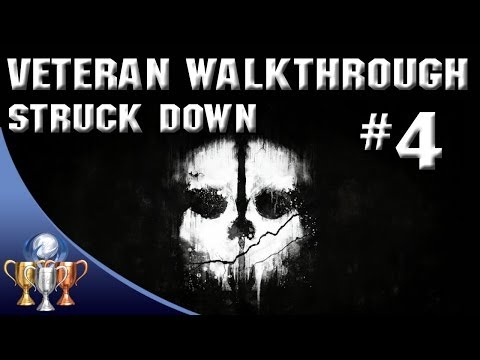 Call of Duty Ghosts - Veteran Difficulty Walkthrough - Struck Down - Part 4