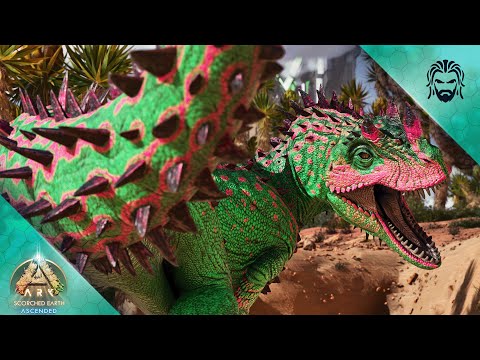 Taming the New Ceratosaurus! - ARK Scorched Earth [E38]