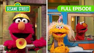 Ride Along With Elmo! TWO Sesame Street Full Episodes