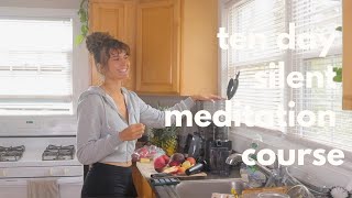 my first vipassana experience | juice & chat