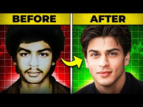 Shahrukh Khan's Insane Looksmaxxing Transformation