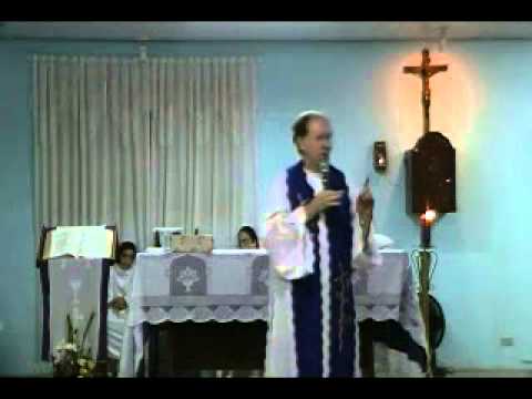 SANTA MISSA COM  O PADRE  SÉRGIO  LUIS DA COSTA 08/ 03 / 2013 , PARTE 1/2