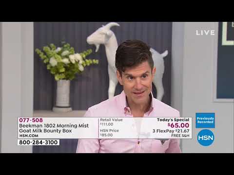 HSN | Beekman 1802 Bath & Body 03.16.2019 - 03 AM