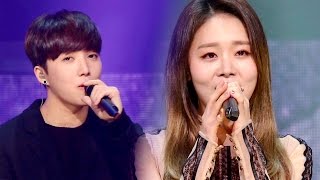 《MOURNFUL》 이예준(feat.B.R. 성준) (Lee Ye Joon) - Beautiful Lady @인기가요 Inkigayo 20160110