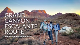 Birthday Backpacking the Grand Canyon Escalante Route Tanner to Grandview 4k