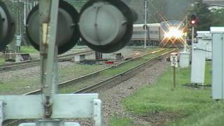 preview picture of video 'AMTRAK in Kirkwood'