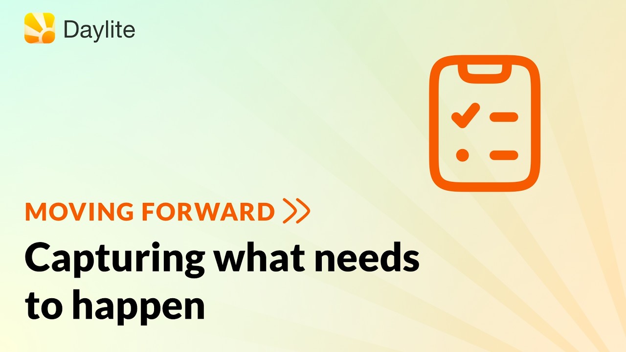 Keep Your Projects Moving Forward