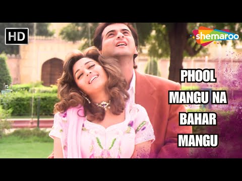 Phool Mangu Na Bahar Mangu | Raja (1995) | Madhuri Dixit, Sanjay Kapoor | Alka Yagnik Hit Songs
