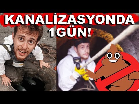 BİR GÜNLÜĞÜNE KANALİZASYONDA ÇALIŞMAK! #AlperStajda (500K ÖZEL) Video