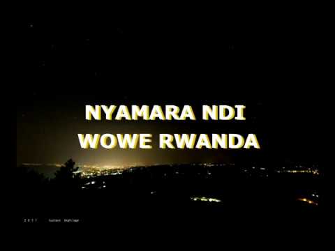 Nyamara ndi wowe Rwanda (Lyrics) - Byumvuhore J Baptiste - Vol VI