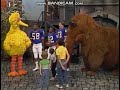 Classic Sesame Street Big Bird And New York Giants Snuffy 1987